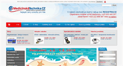 Desktop Screenshot of medicinskatechnika.cz